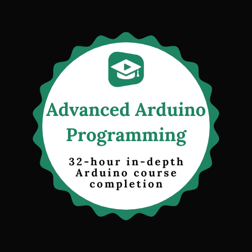 Arduino Advanced certification logo